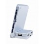 HUB USB 4 USB 1x mini USB, ALIMENTATOR PRIZA INCLUS, LUNGIME CABLU: 1m, RAMA FOTO, Alb, GEMBIRD